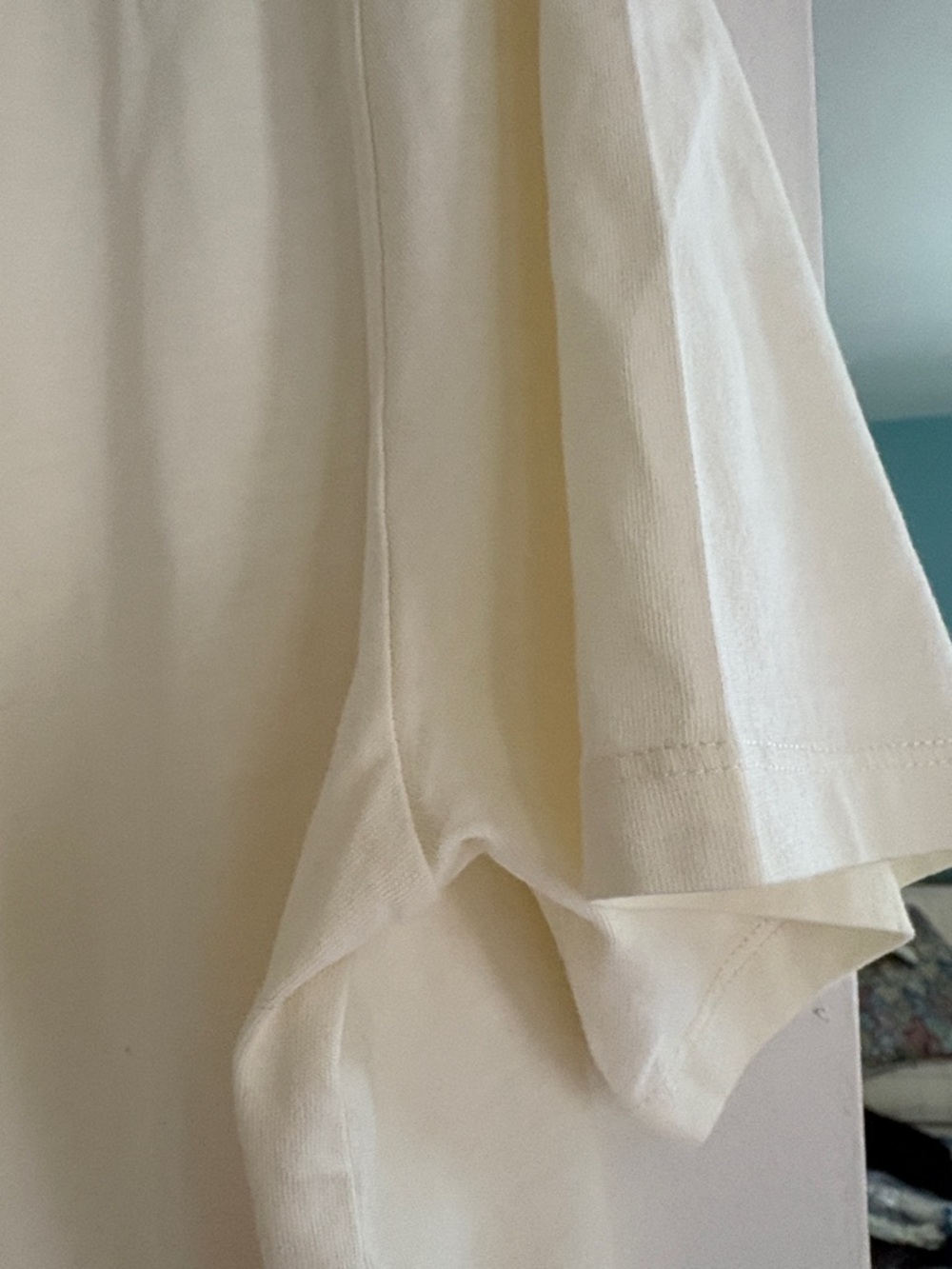 KULE Cream The Modern Short Tee - Picture 6 of 9